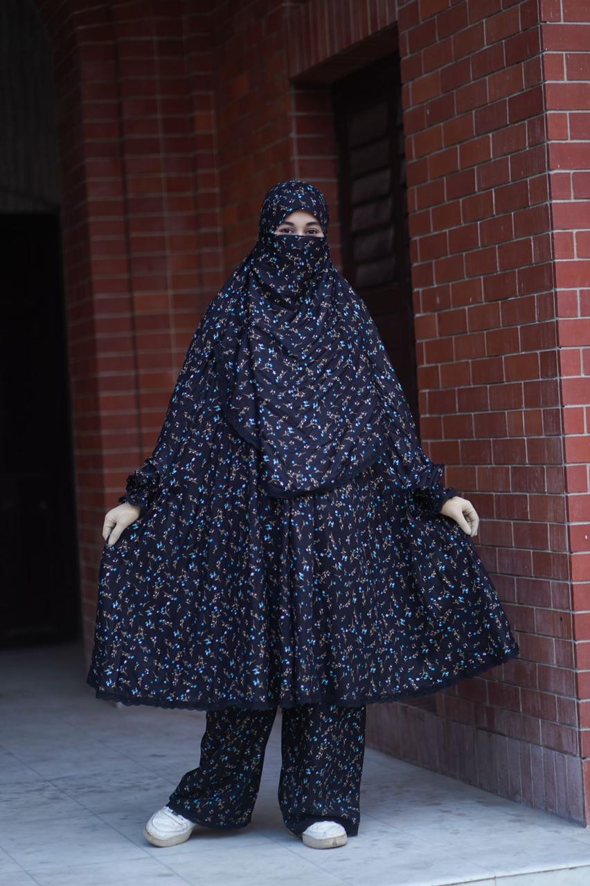 Short Khimar Set